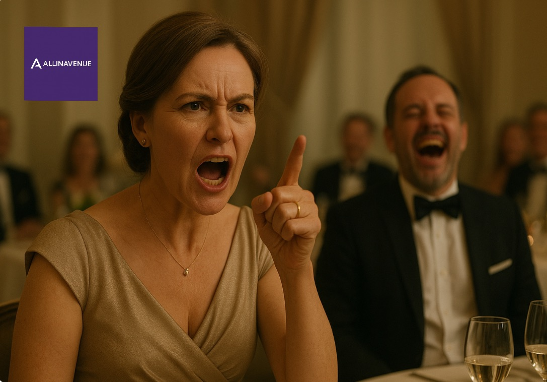 The Moment Everyone Gasped: Mother Puts Father-in-Law in His Place at the Wedding!