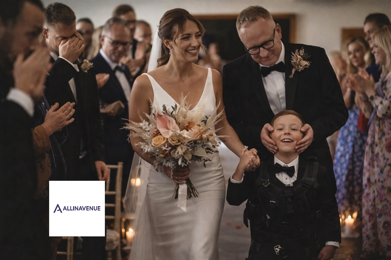 He Wasn’t Supposed to Walk:What He Did at His Mom’s Wedding Left Everyone in Tears…