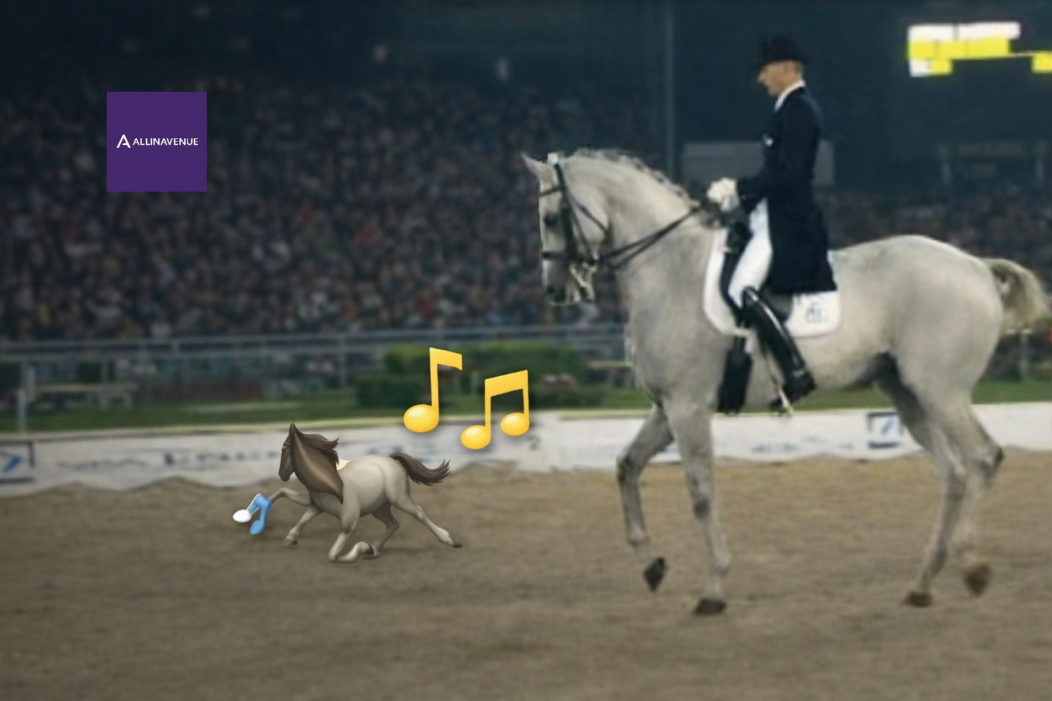 The Horse Starts Trotting… Then the Music Changes and What Happens Next Leaves the Crowd in Absolute Awe…