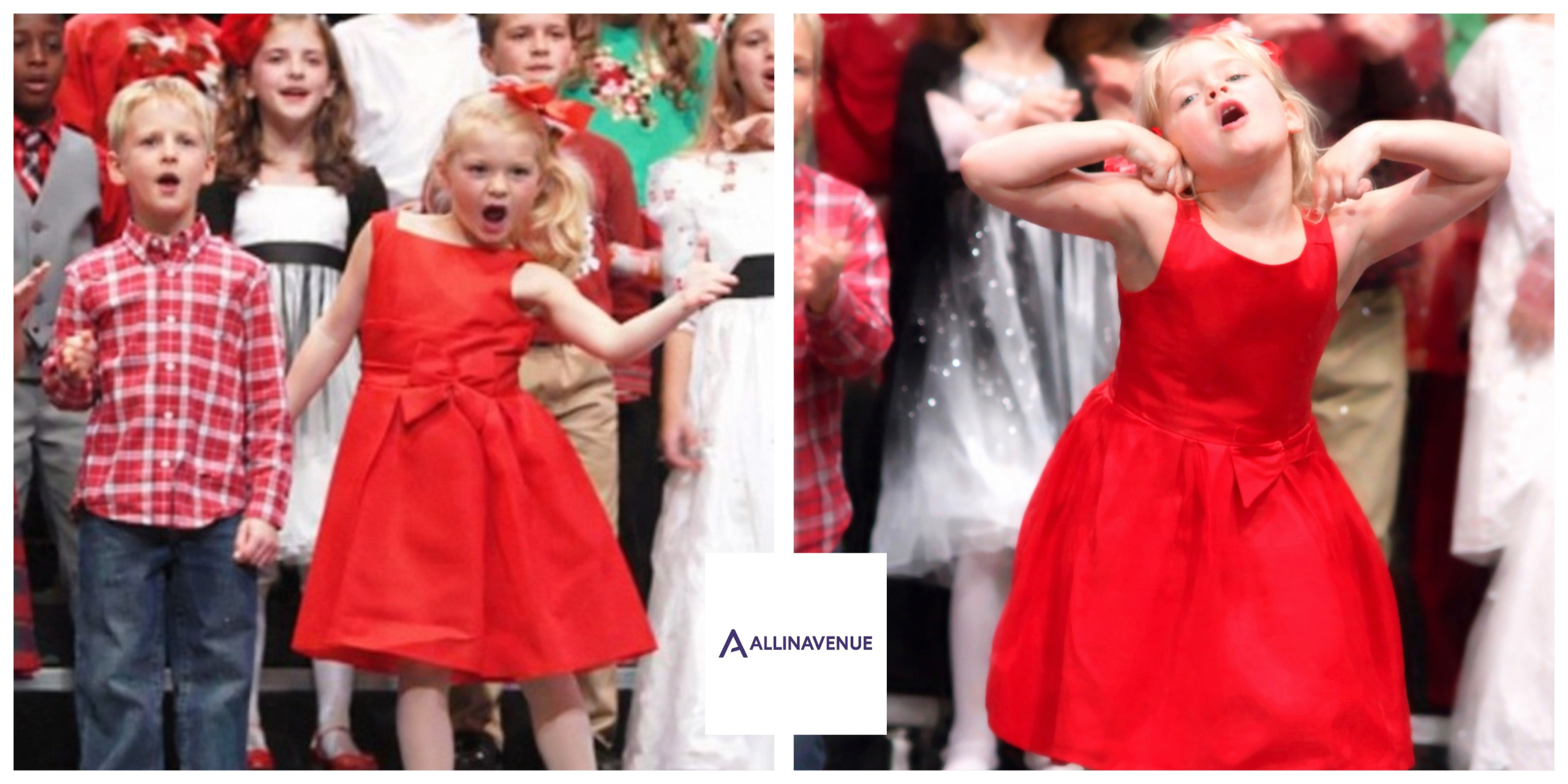 Children Prepare to Take the Stage: the Girl in Red Steals the Show and Leaves the Crowd Speechless…