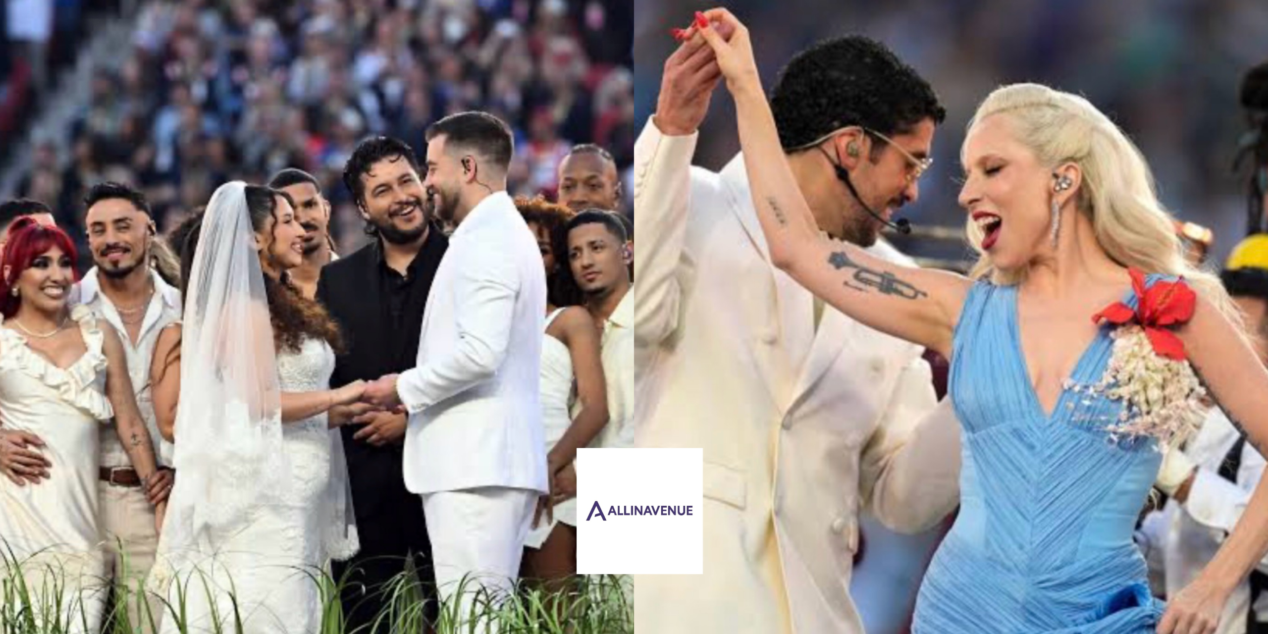 Bad Bunny Turned the Super Bowl Halftime Show Into a Real Wedding, And the Internet Lost It…