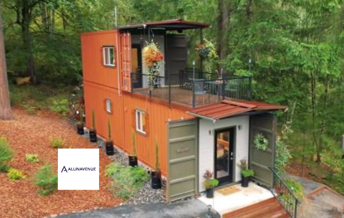 They Were Tired of Debt… So They Built a Home from Shipping Containers…