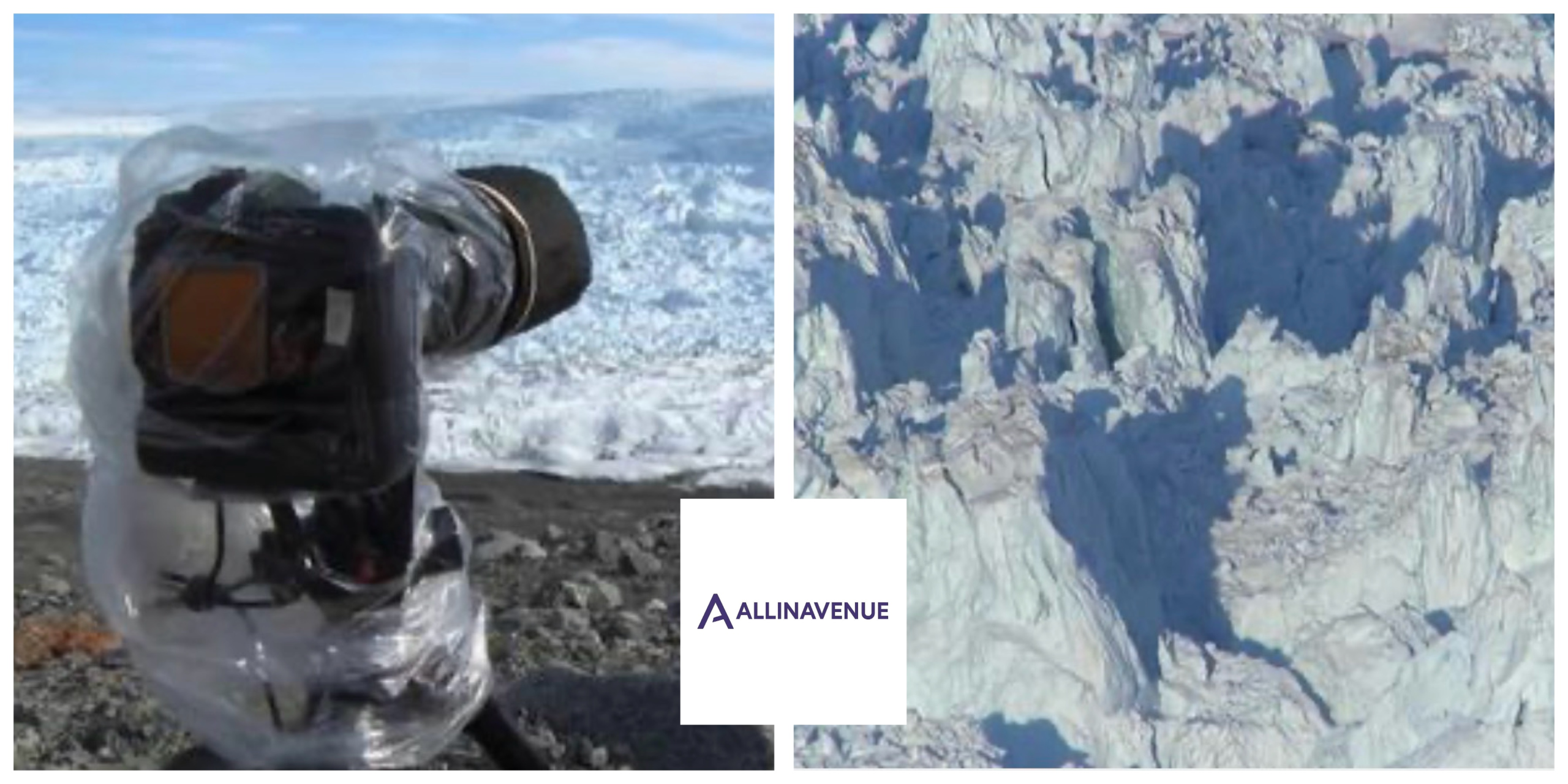 The cameraman points the lens at the glacier… and just seconds later, something unbelievable unfolds.