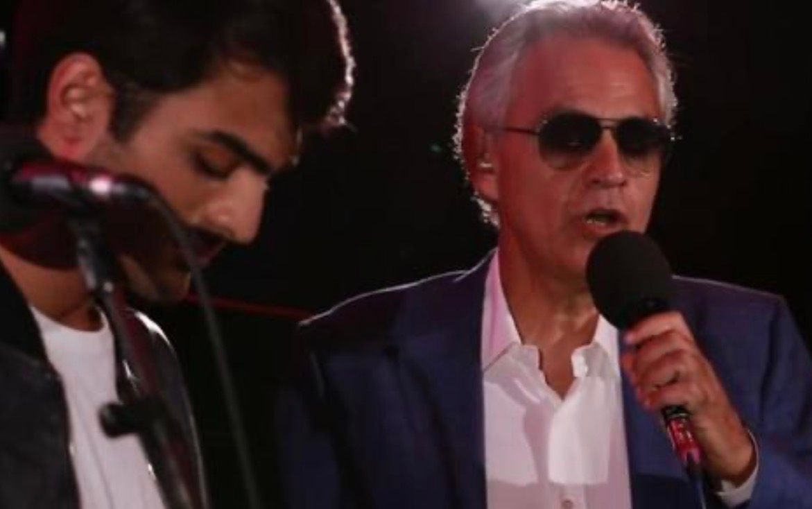 Andrea Bocelli and His Charming Son Perform Perfect. A Duet That Will Give You Chills