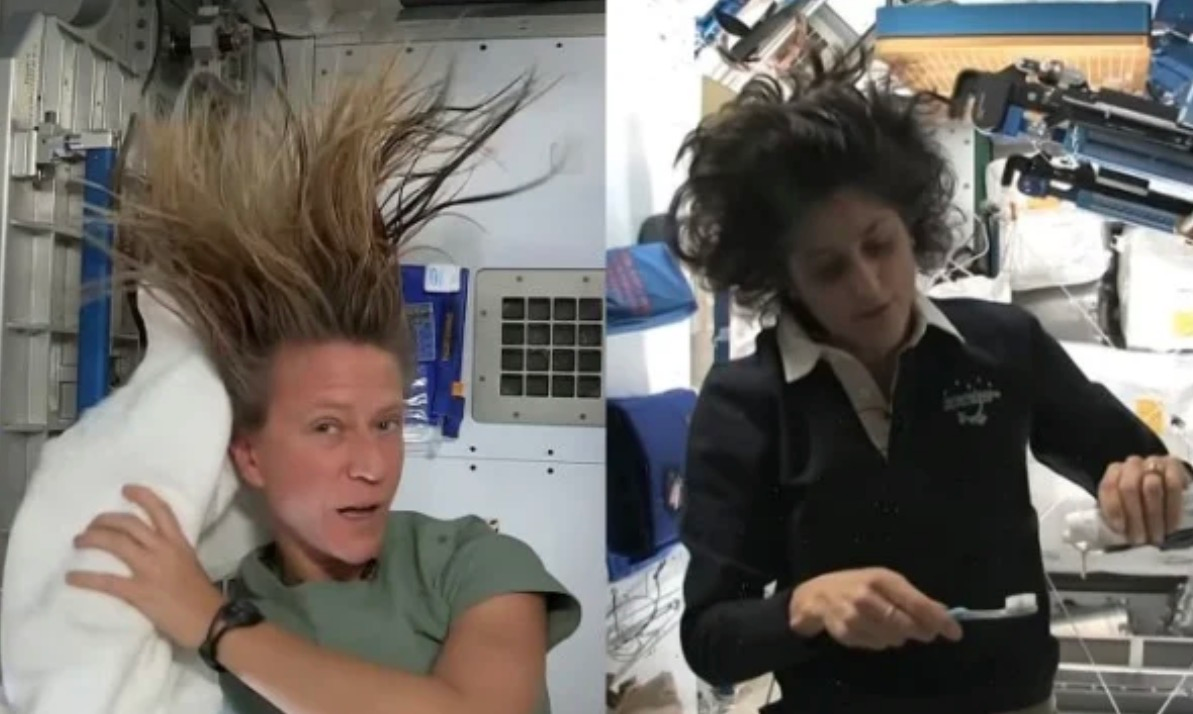 Space Self-Care: How Female Astronauts Wash Hair, Apply Makeup, and Care for Skin in Orbit…