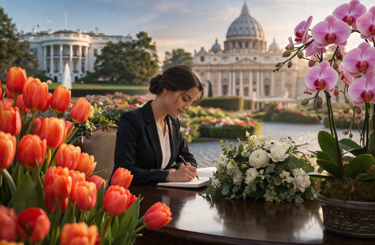 The Soft Power of Flowers: How Tulips and Orchids Shape Global Diplomacy…