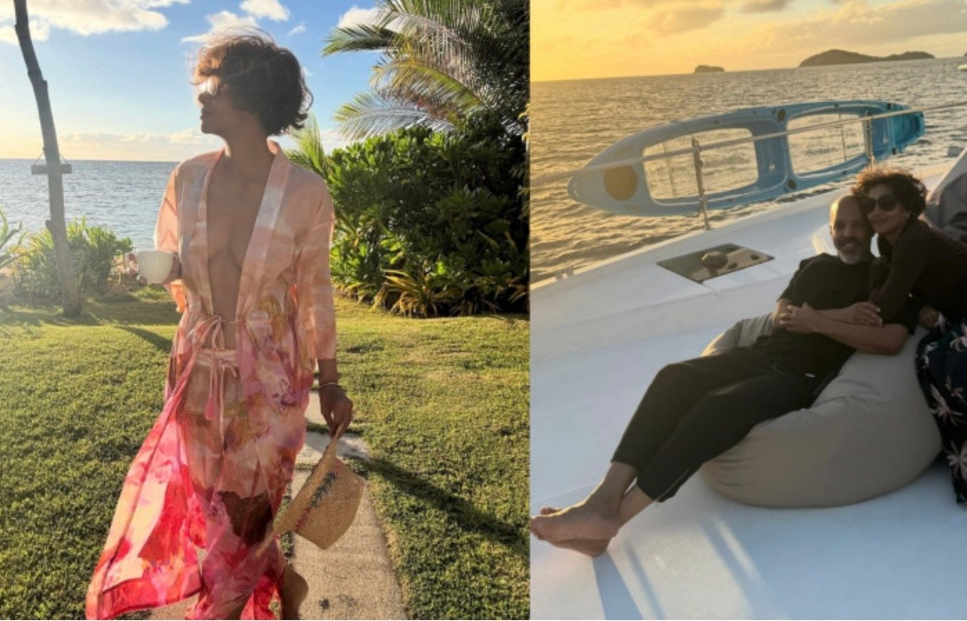 Today, I Feel So Loved: 59-Year-Old Halle Berry Enjoys a Beach Vacation with Her Beloved…